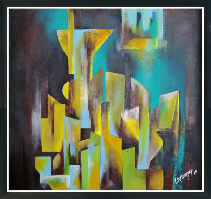 arte contemporáneo abstracto estilo cubismo