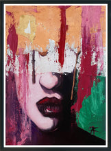 Cargar imagen en el visor de la galería, labios mujer rostro arte moderno
